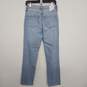 Denim High Rise Straight Distressed Jeans image number 2