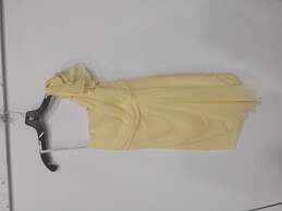 Women's Off The Shoulder Ruffle Crink Chiffon Dress Sz 4 NWT alternative image