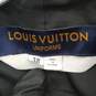 AUTHENTICATED LOUIS VUITTON UNIFORMS BLACK BUTTON UP VESTS SZ 38 image number 4