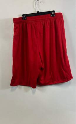 Adidas Mens Red Los Angeles Lakers NBA Basketball Pull-On Shorts Size 4XL alternative image