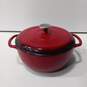 Lodge Red Enameled Cast Iron Dutch Oven image number 1
