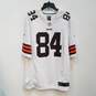 Mens White Cleveland Browns Jordan Cameron #84 NFL Football Jersey Size L image number 2
