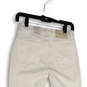 NWT Womens White Denim Light Wash Hise Rise Bridgette Skinny Jeans Sz 4/27A image number 4