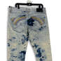 Rocawear Tie Dye Pattern Blue Jeans Size 36/30 image number 4