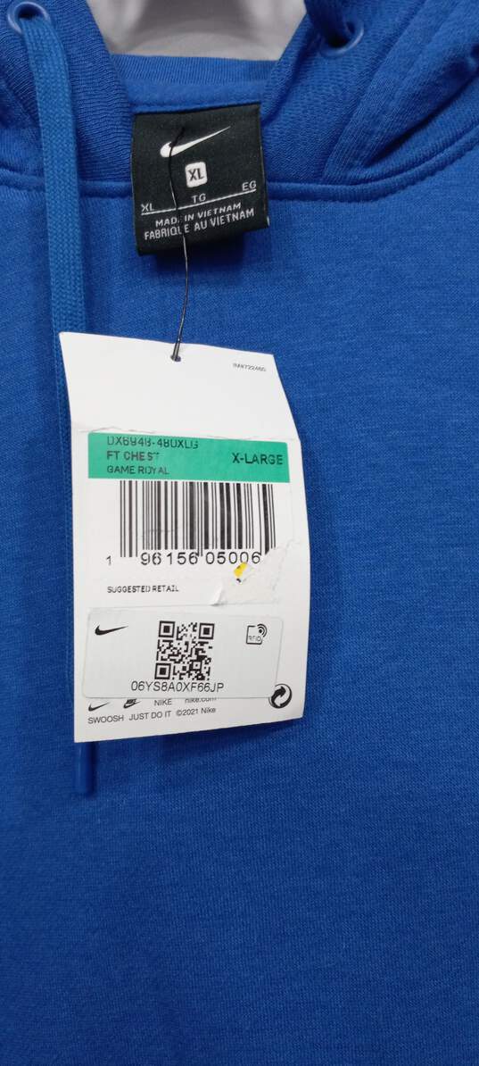 Men's Nike Size XL Blue Hoodie NWT image number 2