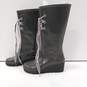 Women's Black Waterproof Boots Size 7 image number 2