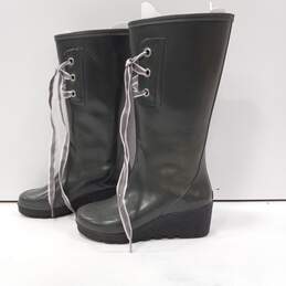 Women's Black Waterproof Boots Size 7 alternative image