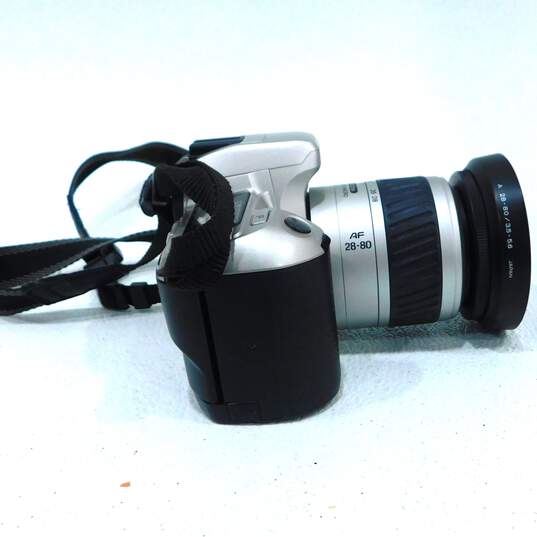 Minolta Maxxum HTsi Plus 35mm SLR Film Camera w/ 2 Lens & Bag image number 6