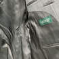 Mens Gray Notch Lapel Long Sleeve Blazer & Pants 2 Piece Sets Size 48R image number 1