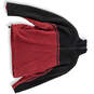 Mens Red Black Long Sleeve Mock Neck 1/4 Zip Pullover Sweater Size Large image number 1