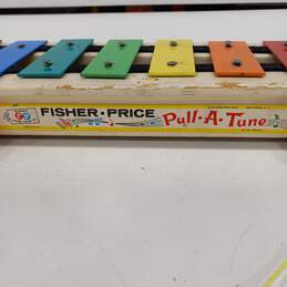 1960 Vintage Fisher Price Pull A Tune Xylophone Pull Toy alternative image