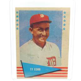 1961 HOF Ty Cobb Fleer Baseball Greats #14 Detroit Tigers
