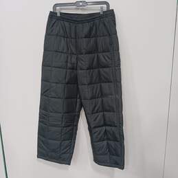 The North Face Women's Black Circular Design Snow Pants Size L