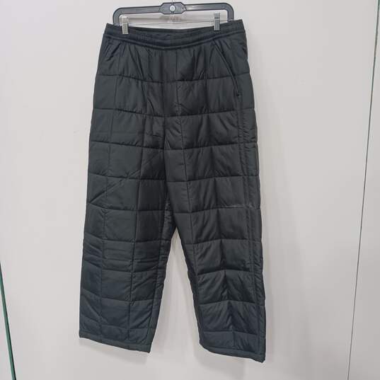 The North Face Women's Black Circular Design Snow Pants Size L image number 1