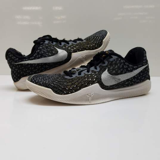 Buy the 2017 Men's Nike Kobe Mamba Instinct (Blk/Wht/Gld) 852473-010 Basketball  Shoes Size 8 | GoodwillFinds
