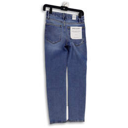 NWT Womens Blue Denim Medium Wash 5-Pocket Design Skinny Leg Jeans Sz 00/24 alternative image