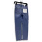 NWT Womens Blue Denim Medium Wash 5-Pocket Design Skinny Leg Jeans Sz 00/24 image number 2
