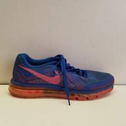 Nike Air Max Running Sneakers Blue, Pink, Orange 621078-400 Size 12