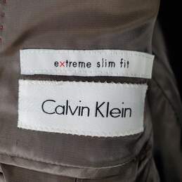 Calvin Klein Brown Wool Extreme Slim Fit Blazer Sz 48L alternative image
