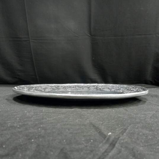 Wilton Armetale Pewter Large Oval Tray image number 3