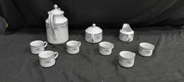 9pc Vintage Laklain Angel Porcelain Tea Set alternative image