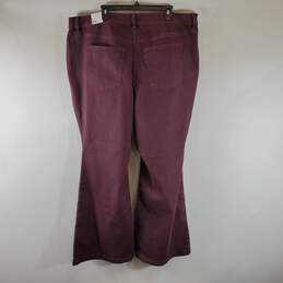 Lane Bryant Women Purple Jeans Sz 24 NWT alternative image