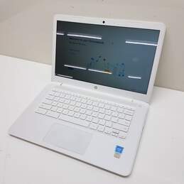 HP White Chromebook 14in Intel Celeron CPU 4GB RAM 16GB SSD