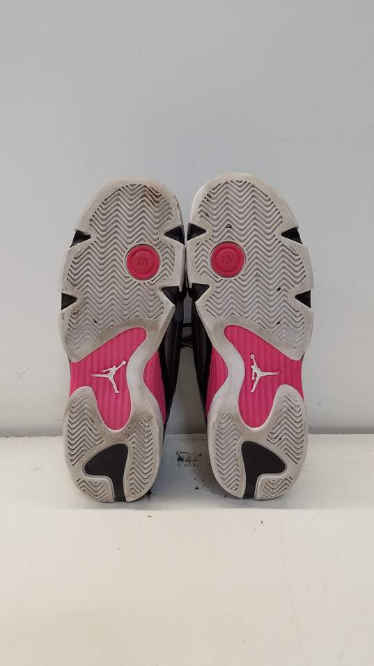 Air Jordan 654969-028 GS Retro 14 Hyper Pink Size 6Y Women's 7.5 image number 5