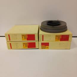 4 Vintage Kodak Carousel Transvue 140 Slide Trays