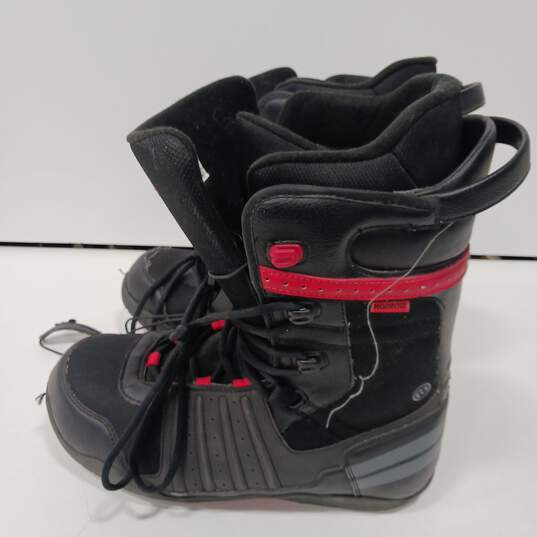 Men's Black Morrow Ski Boots Size 12 image number 4