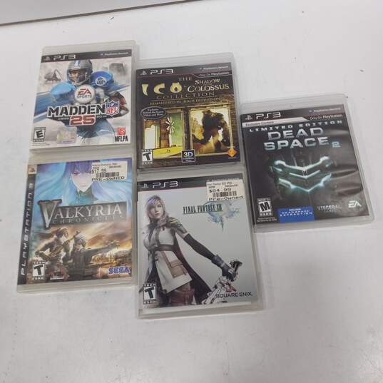 Bundle of Five Assorted PlayStation 3 Games image number 1