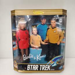 SEALED 1996 Mattel 30th Anniversary Barbie & Ken Star Trek Collectors Edition
