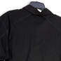 Mens Black Short Sleeve Spread Collar Classic Fit Polo Shirt Size XL image number 1