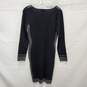 NWT Max Studio WM's Gray & Black Body Con Sweater Dress Size M image number 2