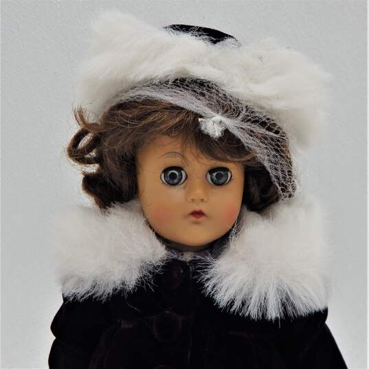 Vintage Little Lady Coat Set Effanbee Doll IOB w/COA image number 3