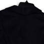 NWT Womens Black Notch Lapel Short Pockets Sleeve Belted Blazer Size M image number 4