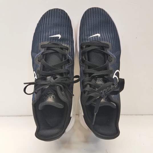 Nike LeBron Witness 6 Black Dark Obsidian Athletics Sneaker sz 11.5 image number 6