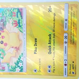 Pokemon TCG 2017 Pkiachu Reverse Holo Card alternative image