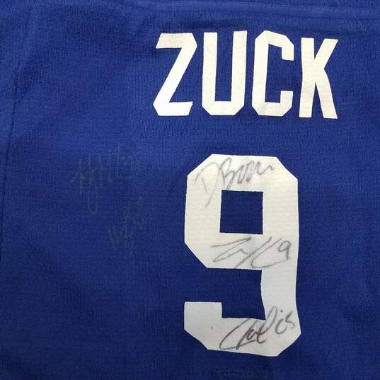 Reebok NHL Vancouver Canucks #9 Zuck Hockey Jersey Youth Size 2-4T Signed No COA image number 4
