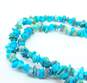 Artisan Turquoise Chip Bead Jewelry 59.4g image number 4