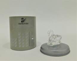 Swarovski Crystal Swan Miniature Figurines IOB alternative image