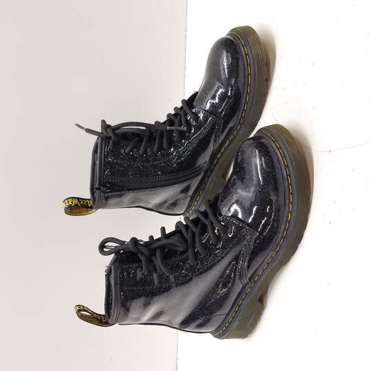 Dr. Martens Girl's 1460 Glitter Lace Up Boots Size 2 image number 3