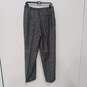 Vintage Lauren Ralph Lauren Women's Dark Gray Lambswool Tweed Pants Size 12 image number 2