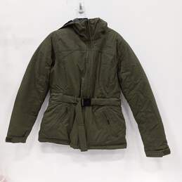 The North Face Women's Dark Green Down Jacket Size M