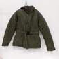 The North Face Women's Dark Green Down Jacket Size M image number 1