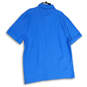 NWT Womens Blue Spread Collared Short Sleeve Polo Shirt Size XXL image number 2