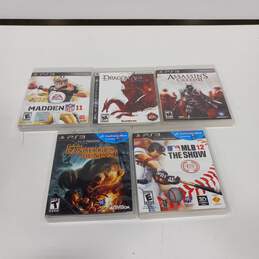 Bundle of Assorted Playstation 3 Games