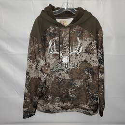 Red Head Brand Co Camo Pullover Hoodie Sweater Size M