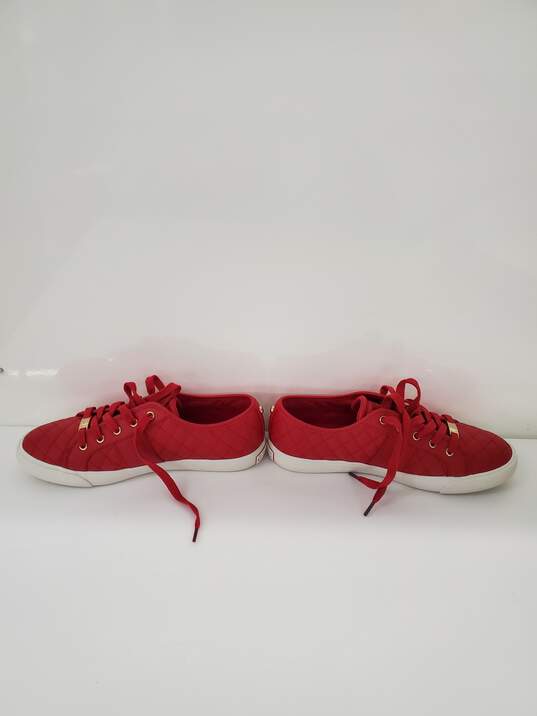G By Guess Men Red Leather Shoes 8.5 Used image number 2