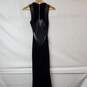 Betsy Adam Sleeveless Maxi Evening Gown Black Maxi Dress Women's 2 NWT image number 5